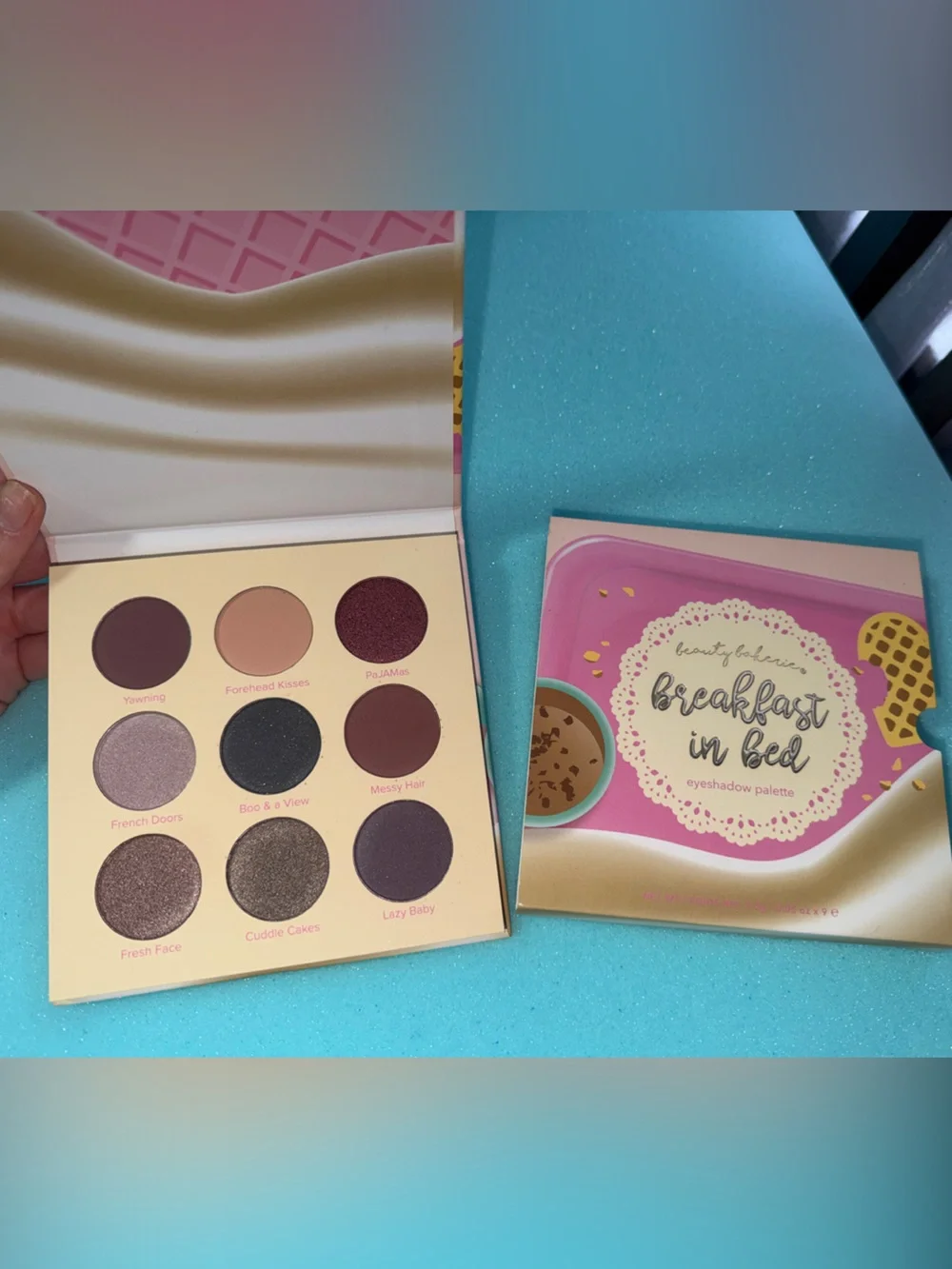 Breakfast in Bed 9-Color Eyeshadow Palette — Neutral & Pink Shades